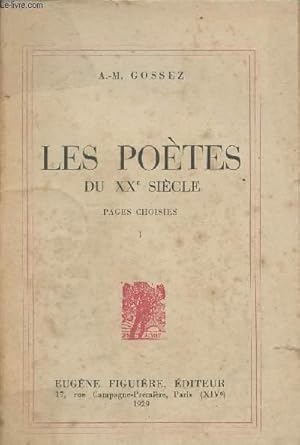 Image du vendeur pour Les potes du XXe sicle - Pages choisies - I mis en vente par Le-Livre