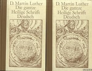 Seller image for Die gantze Heilige Schrifft Deudsch. Wittenberg 1545 (2+1 volumes) for sale by Klondyke