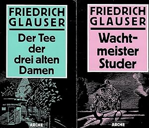 Seller image for Der Tee der drei alten Damen. Wachtmeister Studer. 2 Bnde. for sale by Antiquariat Biblion