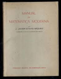 Imagen del vendedor de MANUAL DE MATEMTICA MODERNA a la venta por Antrtica