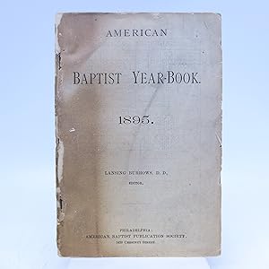 American Baptist Year-Book, 1895 (First Edition)