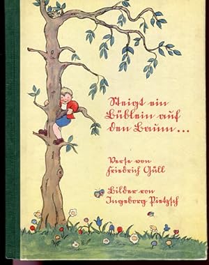 Steigt ein Büblein auf den Baum. Bilder von Ingeborg Pietzsch.