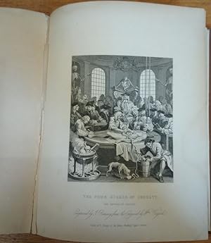 Bild des Verkufers fr The Works of William Hogarth - in a Series of Engravings with Descriptions and a Comment on Their Moral Tendency by John Trusler. To which are added Anecdotes of the author and his works by J. Hogarth and J. Nichols, with 107 steel engraving ( from 108 ). zum Verkauf von Antiquariat Buchseite