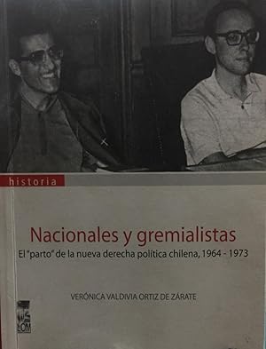 Imagen del vendedor de Nacionales y gremialistas. El 2 parto " de la nueva derecha poltica chilena, 1964-1973 a la venta por Librera Monte Sarmiento