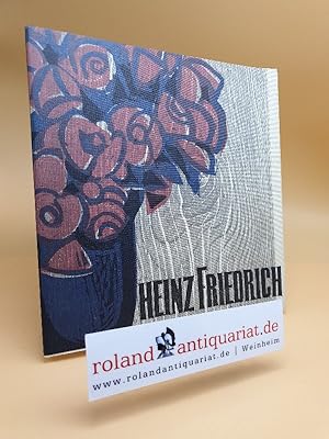 Heinz Friedrich : Malerei, Zeichnunngen + Farbholzschnitte Palais Hirsch 7.4. - 20.4.89 - Bezirks...