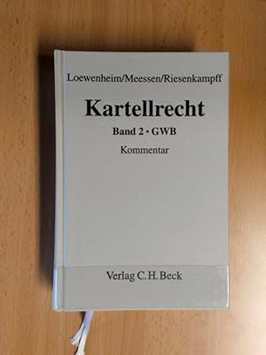 Seller image for Kartellrecht. Bd. 2: GWB Kommentar. for sale by avelibro OHG