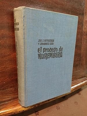 Image du vendeur pour El proceso de Nuremberg mis en vente par Libros Antuano