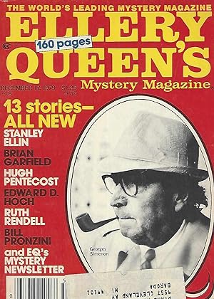 Immagine del venditore per Ellery Queen's Mystery Magazine, December 17, 1979, Vol. 74, No. 7 venduto da Vada's Book Store