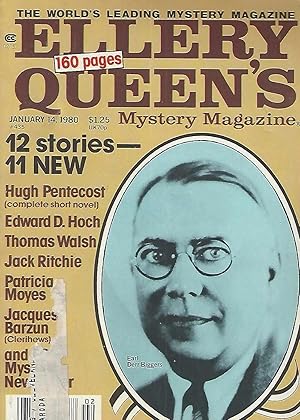 Ellery Queen's Mystery Magazine January 1980 (Volume 75, Number 1)