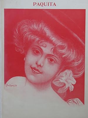 Imagen del vendedor de PAANS W. J. Paquita Valse Piano 1907 a la venta por partitions-anciennes