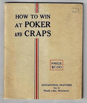 How to Win at Poker and Craps (NO Copies located in WorldCat)