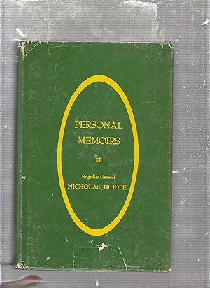 Personal Memoirs (inscribed by Biddle)