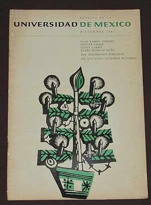 Imagen del vendedor de Revista De La Universidad De Mxico. Volumen XVII, Nmero 4. Diciembre de 1962 a la venta por Librera Urbe