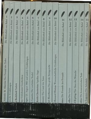Die Bibliothek von Babel - eine Sammlung phantastischer Literatur - 15 Bände ( Band 1 - Band 15 )...
