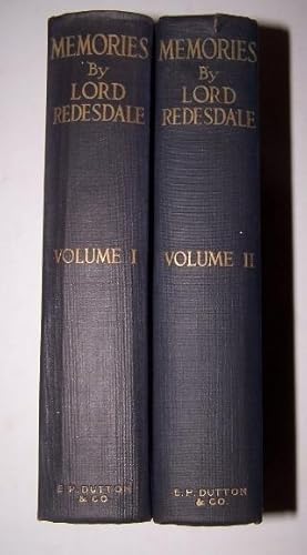 Image du vendeur pour MEMORIES BY LORD REDESDALE - Two Volume Set mis en vente par Antiquarian Bookshop