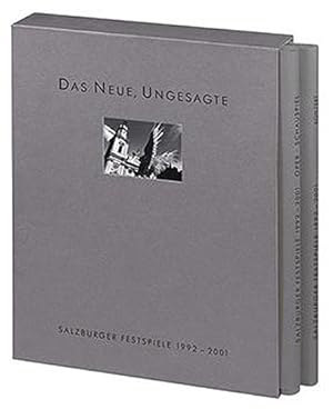 Salzburger Festspiele 1992 - 2001, 2 Bände. Band 1 Oper, Schauspiel, Dokumentation - Schauspiel, ...