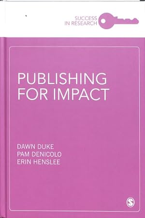 Seller image for Publishing for Impact for sale by GreatBookPrices
