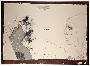 Selbst mit Gesche, 29.1.1971 - (Farb. Lithographie, signiert, Edition Griffelkunst / 1971)