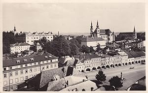 Litomysl Celkovy Vintage Czech Repubic Aerial Vintage Real Photo Postcard