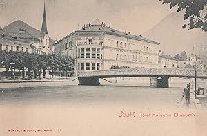 Hotel Kaiserin Elisabeth Antique Austria Postcard