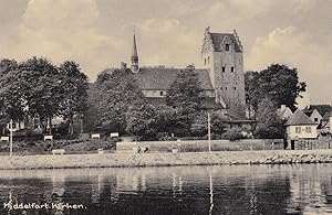 Middelfarten Kirken Denmark Stunning Vintage Real Photo Postcard