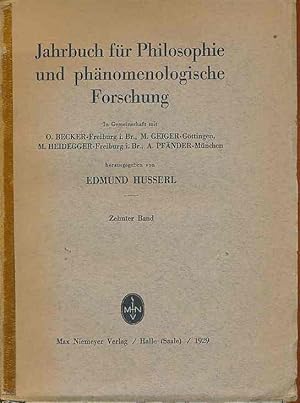 Immagine del venditore per Jahrbuch fr Philosophie und phnomenologische Forschung Bd. 2 venduto da Fundus-Online GbR Borkert Schwarz Zerfa