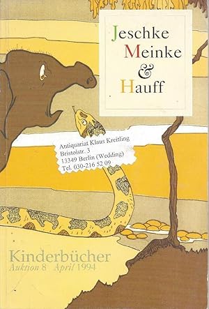 Auktion 8 - Kinderbücher