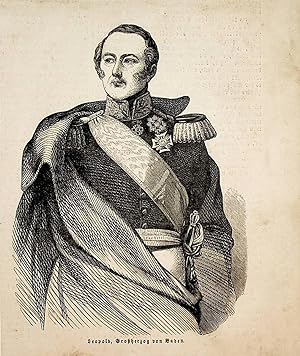 Bild des Verkufers fr BADEN, (Karl) Leopold I. Friedrich Groherzog von Baden (1790-1852), ca. 1850 zum Verkauf von ANTIQUARIAT.WIEN Fine Books & Prints