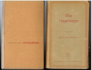 Seller image for Das Hauskonzert. Novellen. for sale by Antiquariat Appel - Wessling