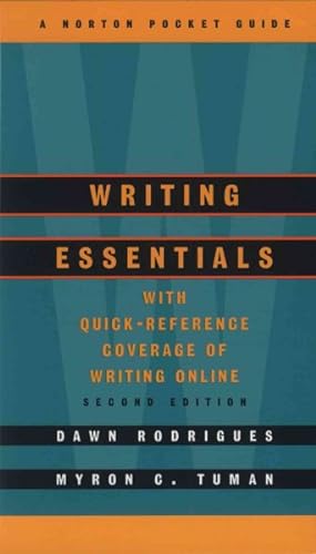 Bild des Verkufers fr Writing Essentials zum Verkauf von GreatBookPrices