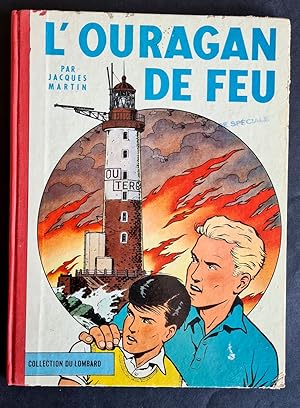 Seller image for Lefranc : L'Ouragan de Feu. for sale by Librairie Victor Sevilla