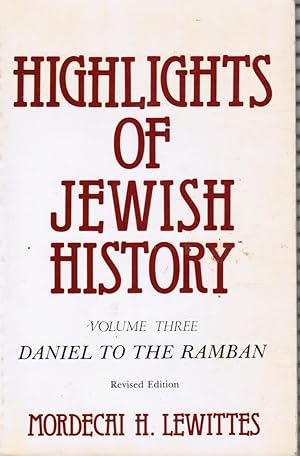 Seller image for Highlights of Jewish History: from Dan to Ramban for sale by Bookshop Baltimore