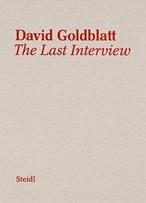 Imagen del vendedor de David Goldblatt: The Last Interview (Hardcover) a la venta por Grand Eagle Retail