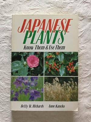 Seller image for Japanese plants. Know them & use them for sale by Libros Ambig