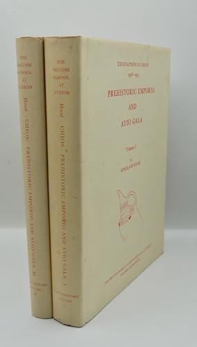 Bild des Verkufers fr EXCAVATIONS IN CHIOS 1938-1955. PREHISTORIC EMPORIO AND AYIO GALA. VOLUMES 1 & 2. Supplementaries volume N 15 and vol. 16. zum Verkauf von Librairie Le Trait d'Union sarl.