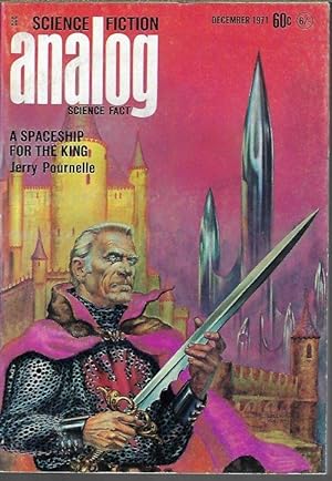 Immagine del venditore per ANALOG Science Fiction/ Science Fact: December, Dec. 1971 ("A Spaceship for the King") venduto da Books from the Crypt