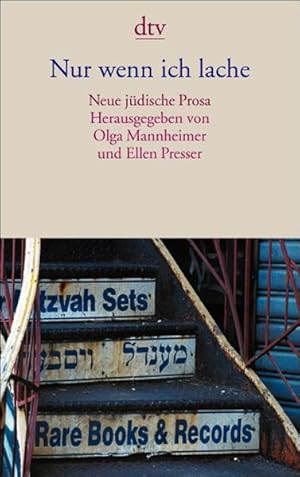 Image du vendeur pour Nur wenn ich lache: Neue jdische Prosa (dtv Literatur) mis en vente par Versandantiquariat Felix Mcke