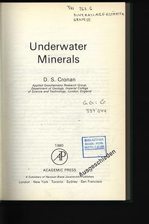 Bild des Verkufers fr Underwater minerals. zum Verkauf von Antiquariat Bookfarm