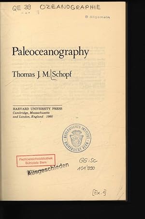 Immagine del venditore per Paleoceanography. venduto da Antiquariat Bookfarm