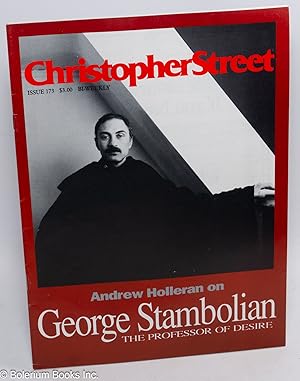 Seller image for Christopher Street: vol. 14, #17, March 2, 1992, whole #173; The Epidemic of Lies part four for sale by Bolerium Books Inc.