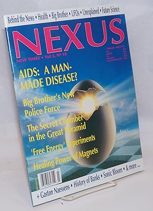 Seller image for Nexus: new times magazine; vol. 2, #18, February/March 1994: AIDS: a man-made disease for sale by Bolerium Books Inc.