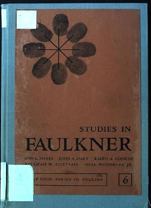 Seller image for Studies in Faulkner. for sale by books4less (Versandantiquariat Petra Gros GmbH & Co. KG)