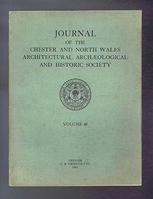 Bild des Verkufers fr Journal of the Chester & North Wales Architectural Archaeological and Historic Society. Volume 48 for the year 1960 zum Verkauf von Bailgate Books Ltd