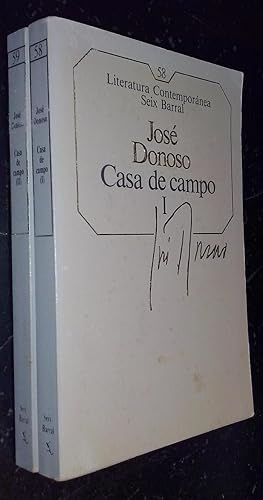 Seller image for Casa de campo. 2 tomos for sale by Librera La Candela