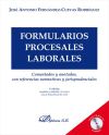 Imagen del vendedor de Formularios procesales laborales a la venta por AG Library