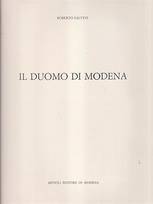 Bild des Verkufers fr Il Duomo di Modena zum Verkauf von Librodifaccia