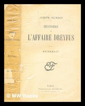 Image du vendeur pour Histoire de l'affaire Dreyfus / 2, Esterhazy mis en vente par MW Books