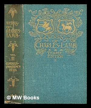 Bild des Verkufers fr The life, letters, and writings of Charles Lamb - vol. 3 zum Verkauf von MW Books