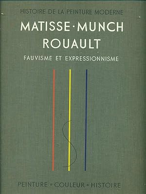 Imagen del vendedor de Histoire de la peinture moderne Matisse-Munch-Rouault a la venta por Librodifaccia
