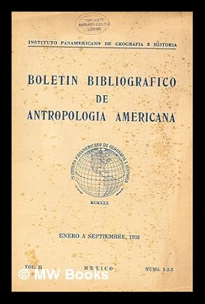 Imagen del vendedor de Boletn de antropologa americana - Enero a Diciembre 1938 a la venta por MW Books